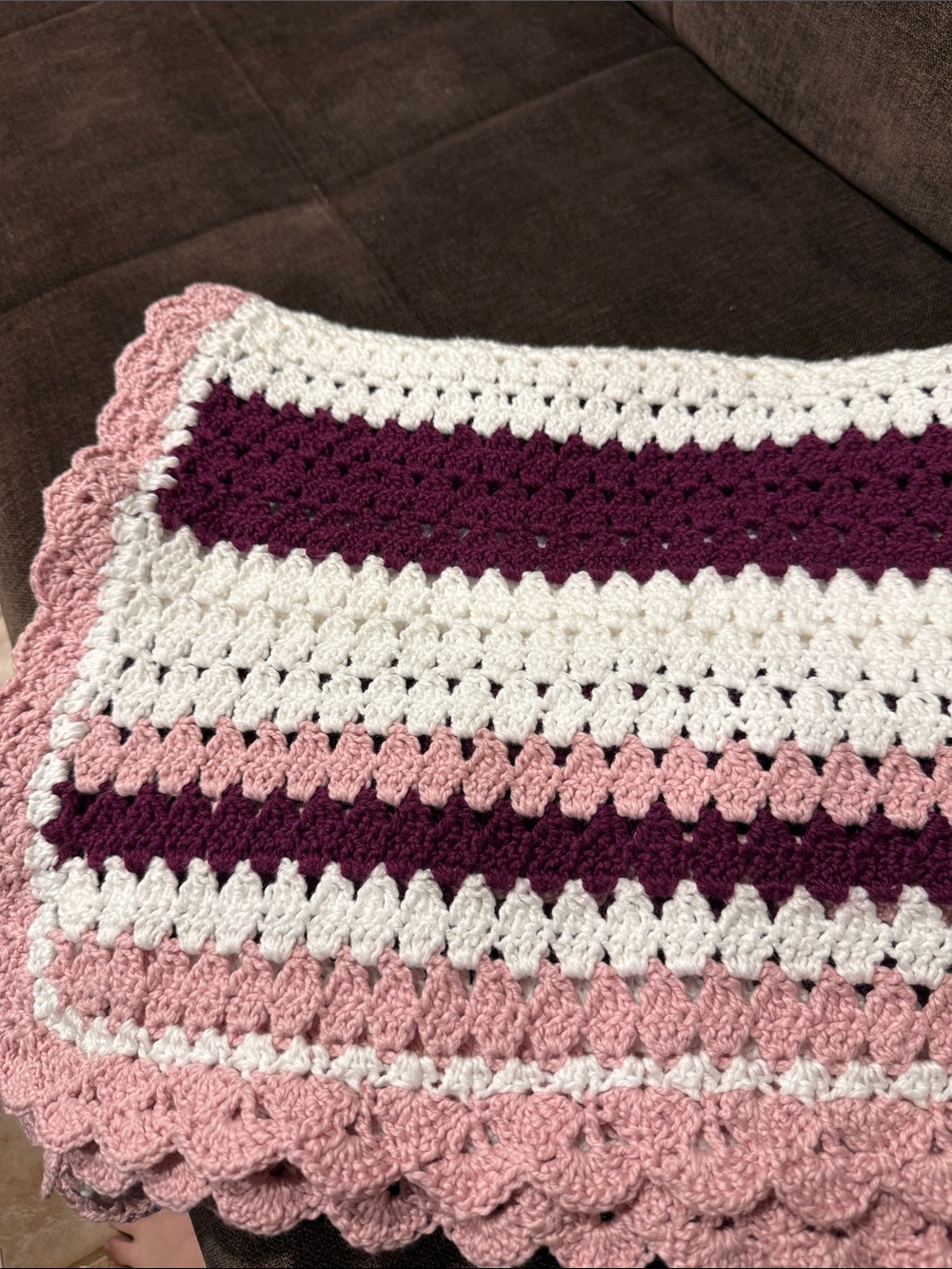 Organic Cotton handmade blanket